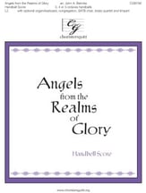 Angels from the Realms of Glory Handbell sheet music cover